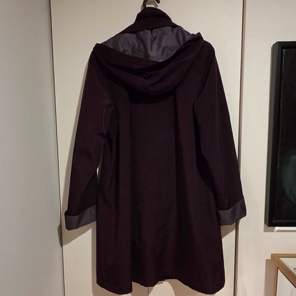 GALLERY NEW YORK  raincoat jacket - removeable lining and detachable hood - Picture 2 of 9